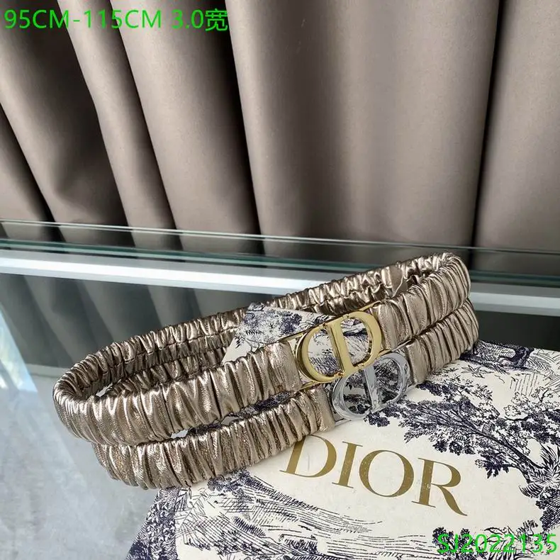 Dior Belt 30mmX95-115cm 7d32